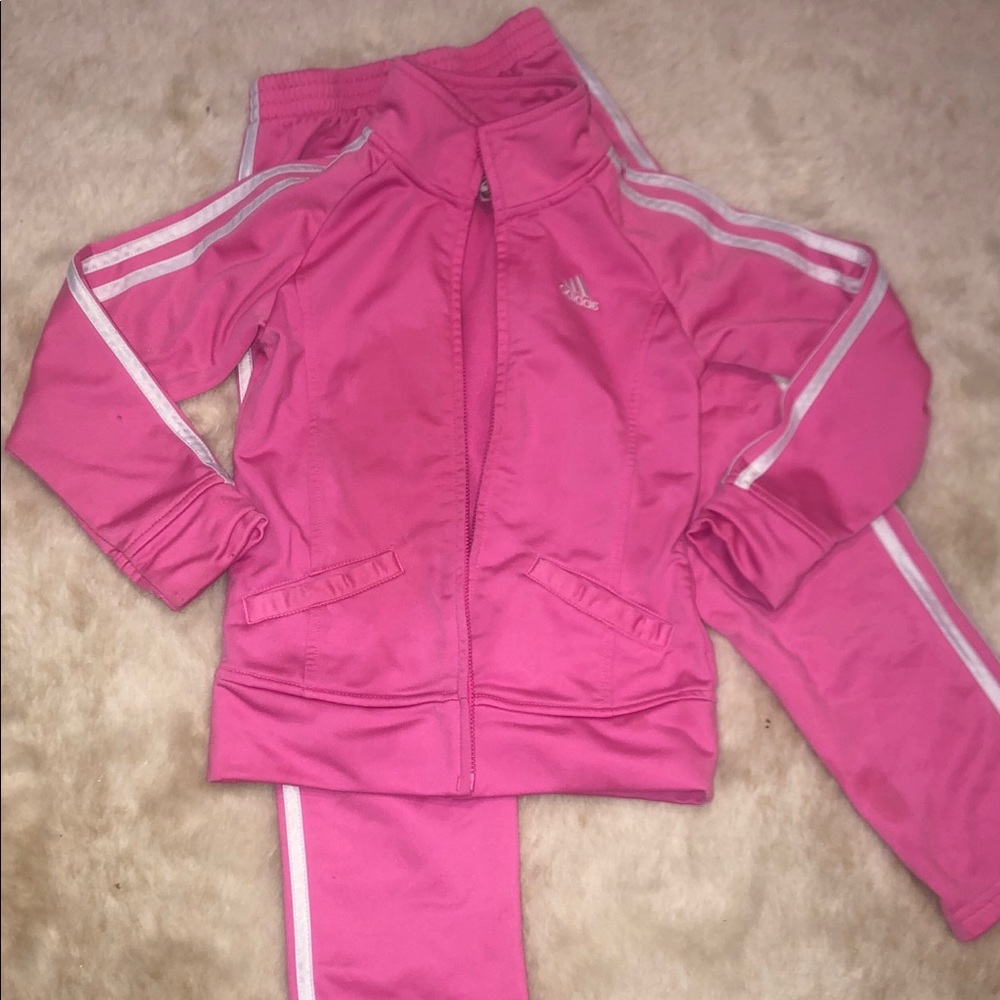 Kids adidas track suit